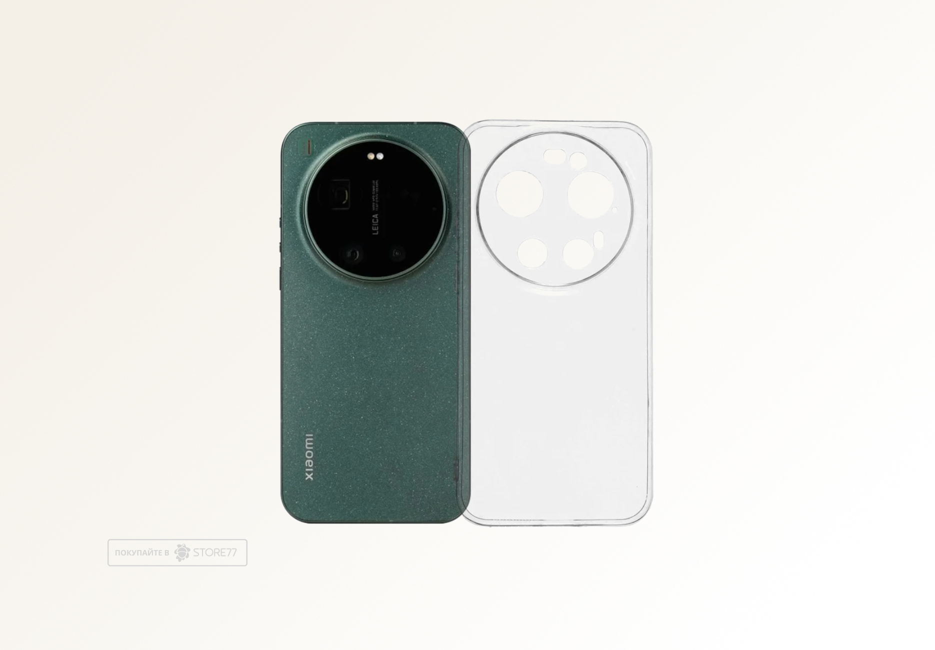 Чехол силиконовый для Xiaomi 17 Ultra (Прозрачный)