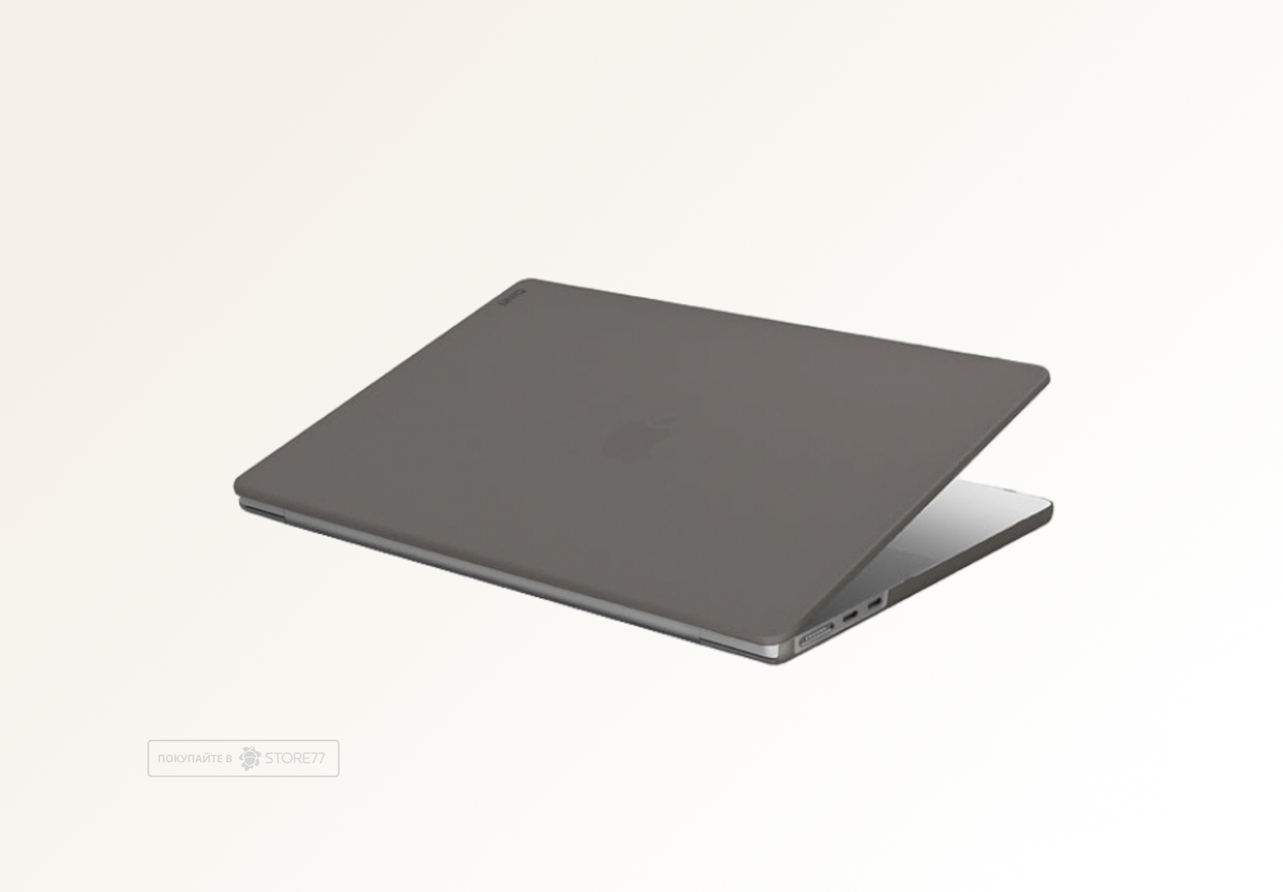 Накладка Uniq для Macbook Air 13.6" HUSK Pro Claro (Матовый серый)