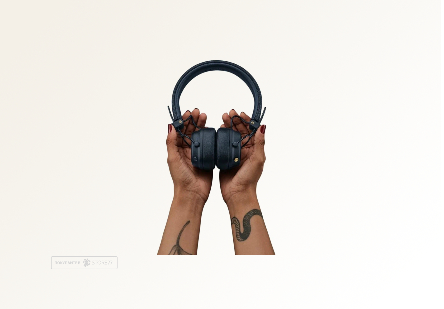 Беспроводные наушники Marshall Major V (Синие)