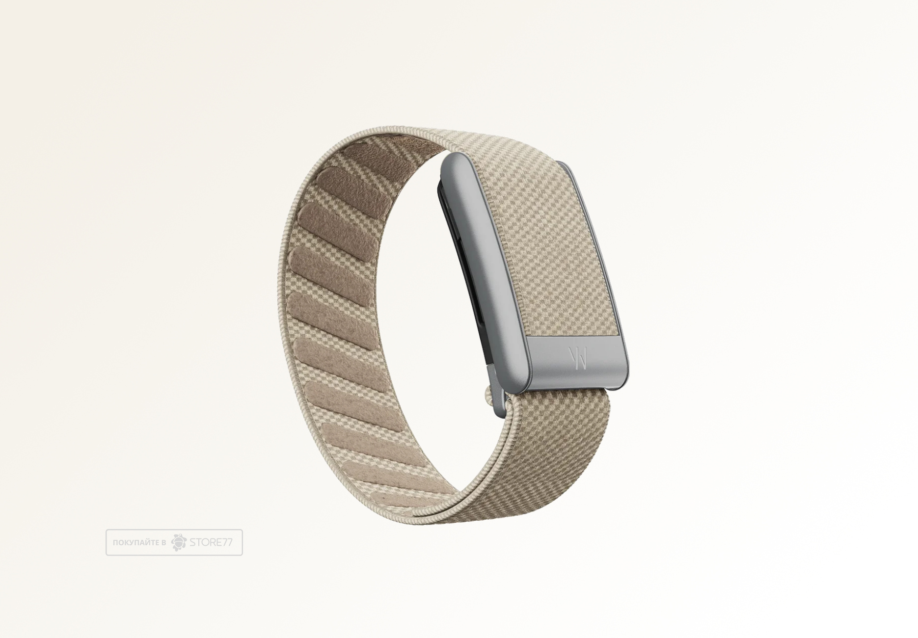 Ремешок плетеный для браслета Whoop 5.0 (ONE, PEAK) SuperKnit, цвет: бежевый (Dune)