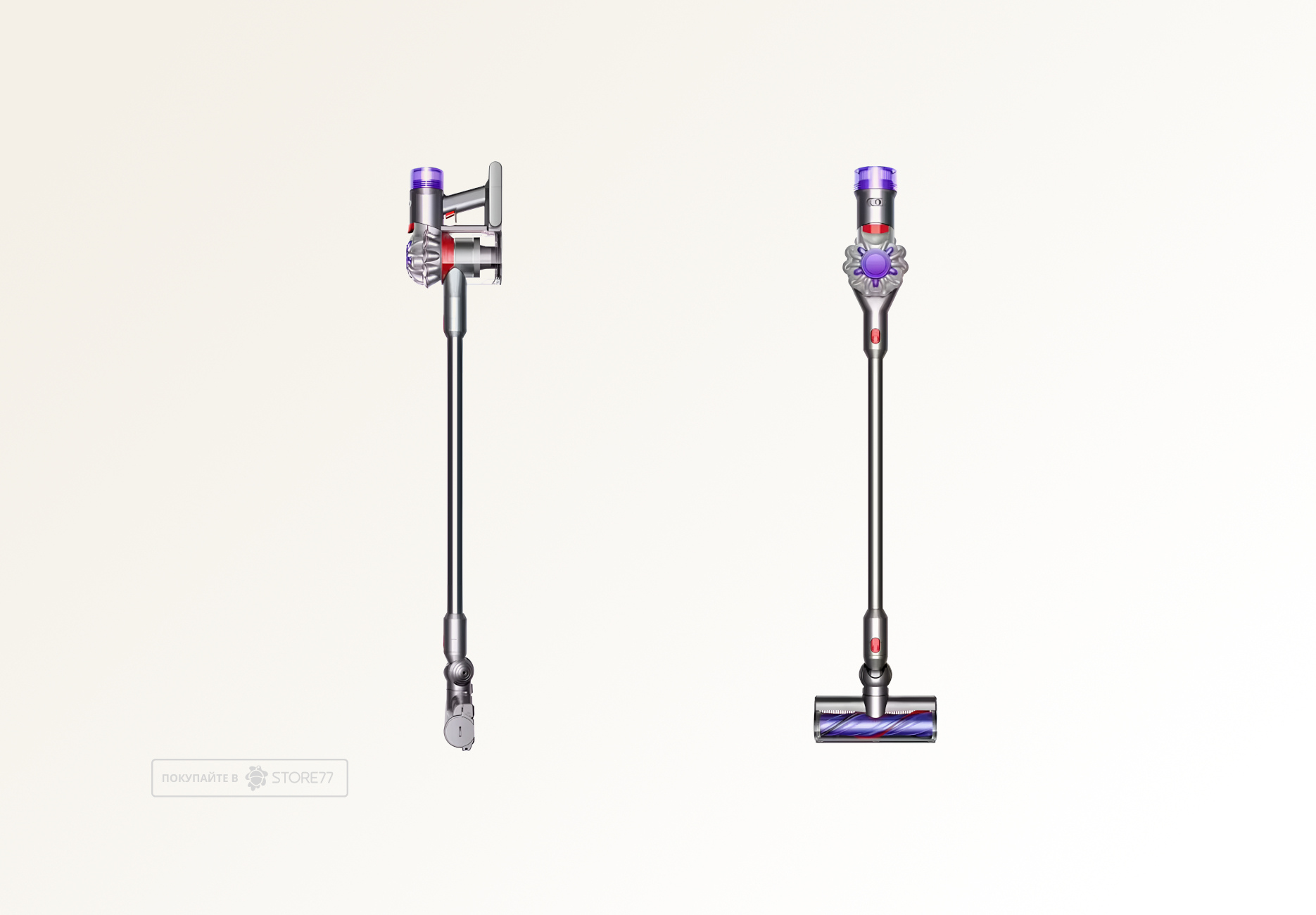 Беспроводной пылесос Dyson V8 Advanced (Серебро/Никель) Вилка EU