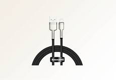 Кабель Baseus Cafule USB-A - Lightning, 2 м (Черный)