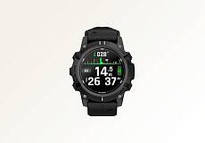 Умные часы Garmin Descent G2, 45.5 мм, корпус: черный (Black), с черным силиконовым ремешком (Black)