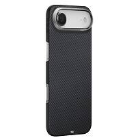 Чехол Pitaka Ultra-Slim Case для iPhone Air, цвет: черный/серый (Black-gray)