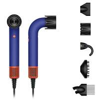 Фен Dyson Supersonic R Professional HD18 для кудрявых волос (Curly+Coily) Синий/Оранжевый (Vinca Blue/Topaz) Вилка EU