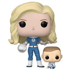 Фигурка Funko POP! Bobble Marvel Fantastic Four FF Invisible Woman & Franklin (1514)