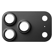 Защитное стекло Wiwu на блок камер для iPhone 18 Pro Max (Черное)