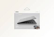 Клавиатура Uniq Forio Foldable (Серая)