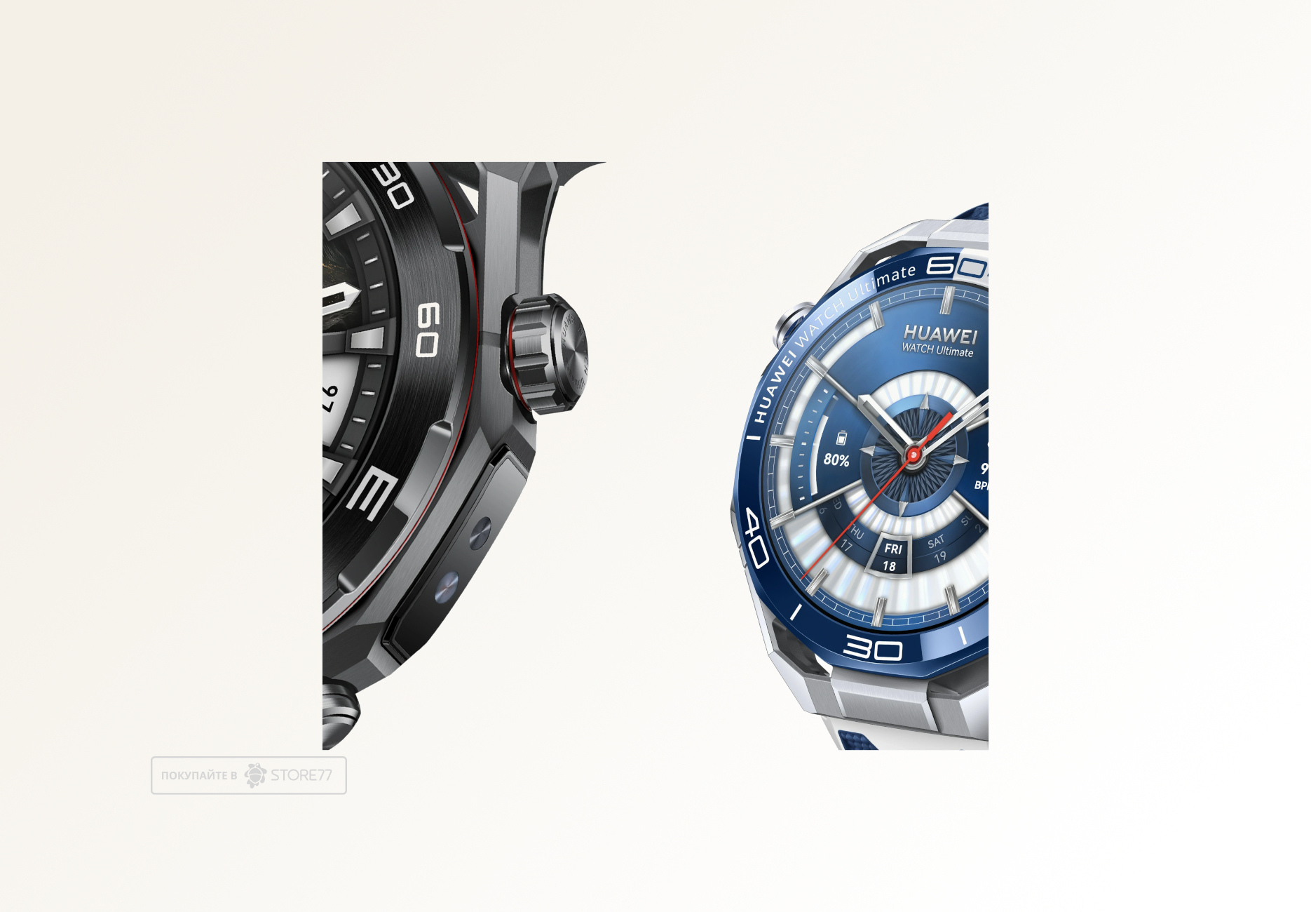 Умные часы Huawei Watch Ultimate 2 48mm (Blue/Grey)