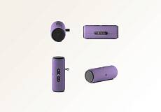 Умная портативная колонка Яндекс.Станция Стрит с Алисой (Фиолетовая)