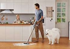 Беспроводной пылесос Dreame Z10 Station Сordless Stick Vacuum (Серый)