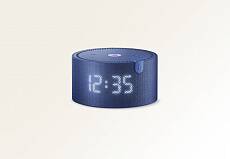 Умная колонка Яндекс.Станция Мини с часами (Синяя)