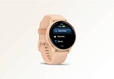 Умные часы Garmin VIVOACTIVE 6 42mm (Pink Dawn)