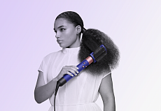 Стайлер Dyson Airwrap Complete Long HS05 (Синий/Розовое золото)