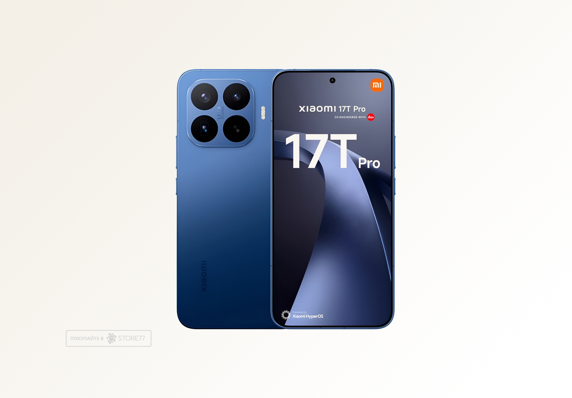 Купить Телефон Xiaomi 17T Pro 12/256 ГБ, цвет: глубокий синий