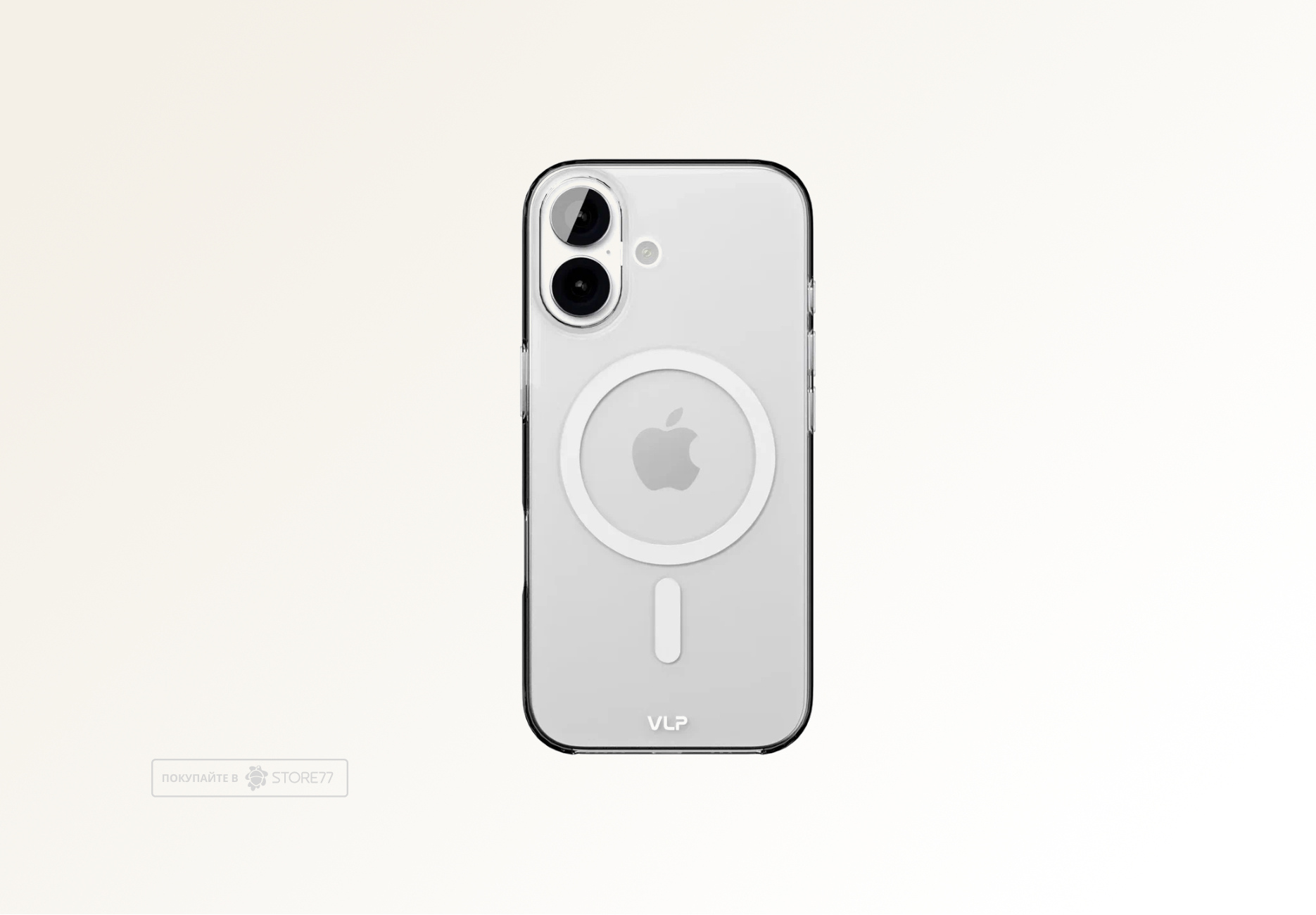 Чехол защитный VLP Puro Case с MagSafe для iPhone 17 (Прозрачный)