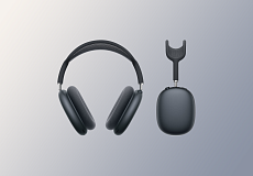 Беспроводные наушники Apple AirPods Max USB-C (Полуночный черный) (Уценка)