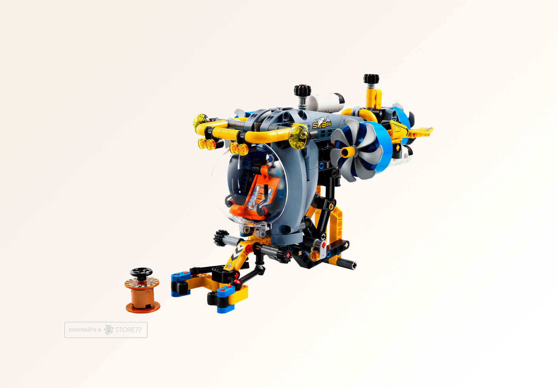 Конструктор LEGO Technic 42201 Глубоководная исследовательская подводная лодка Конструктор LEGO Technic 42201 Глубоководная исследовательская подводная лодка