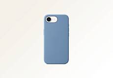 Чехол Protect для iPhone 16e Magsafe Silicon Case (Winter Blue)