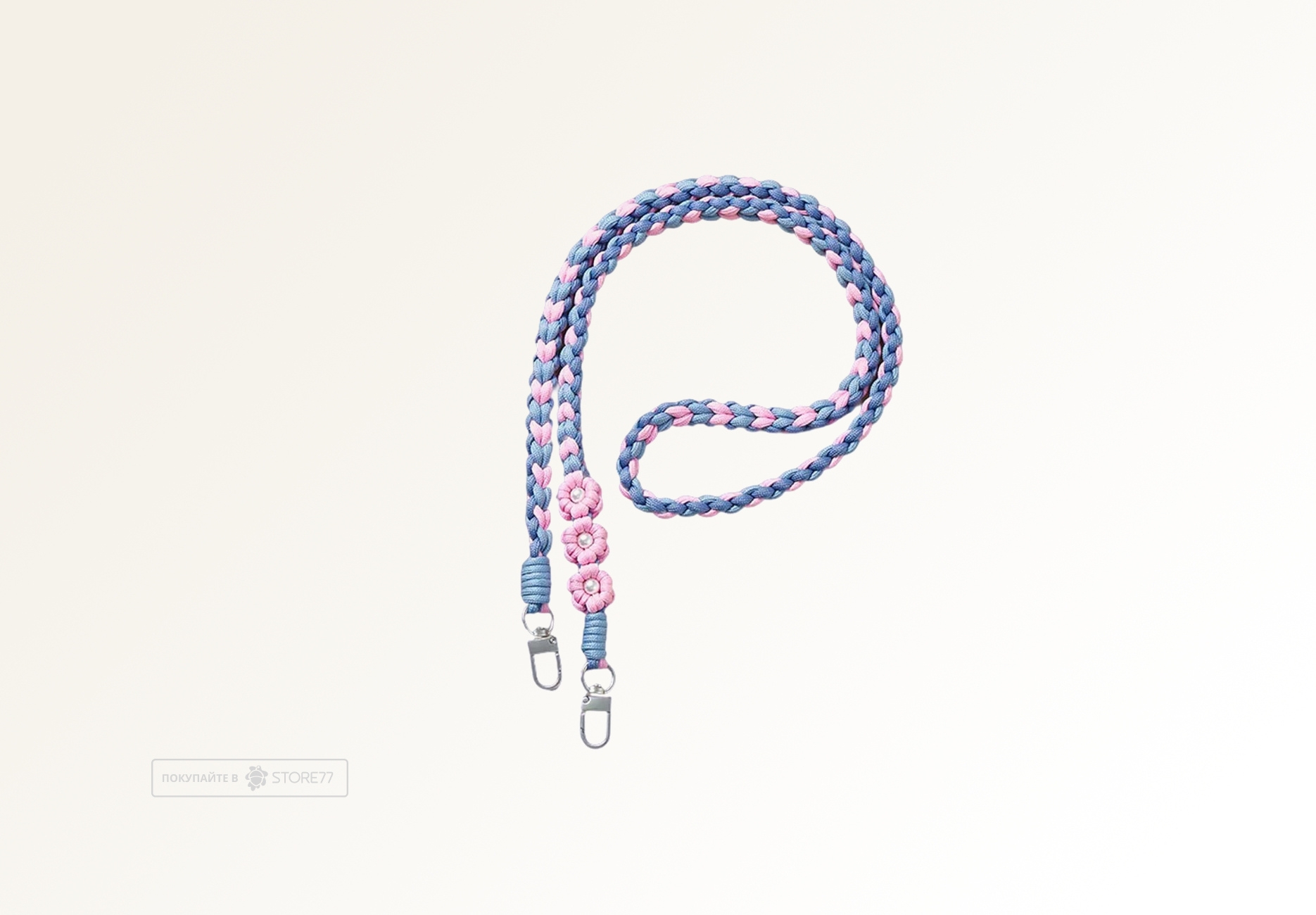 Брелок-подвеска MOCOLL Adorably funny Blue - Pink