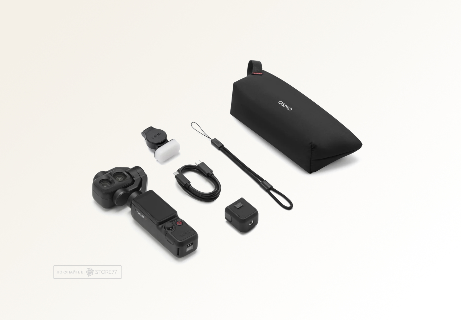 Экшн-камера DJI Osmo Pocket 4 Pro Standard Combo, цвет: черный (Black)