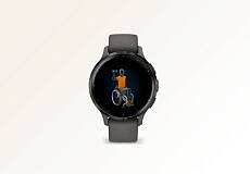 Умные часы Garmin VENU 3s 41mm Slate (Pebble/Gray)