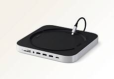 Док-станция Satechi Mac Mini/Studio SSD + NVME (Серебристая)