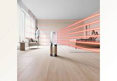 Очиститель воздуха Dyson HP09 Hot Cool Formaldehyde (Белый/Золотой)