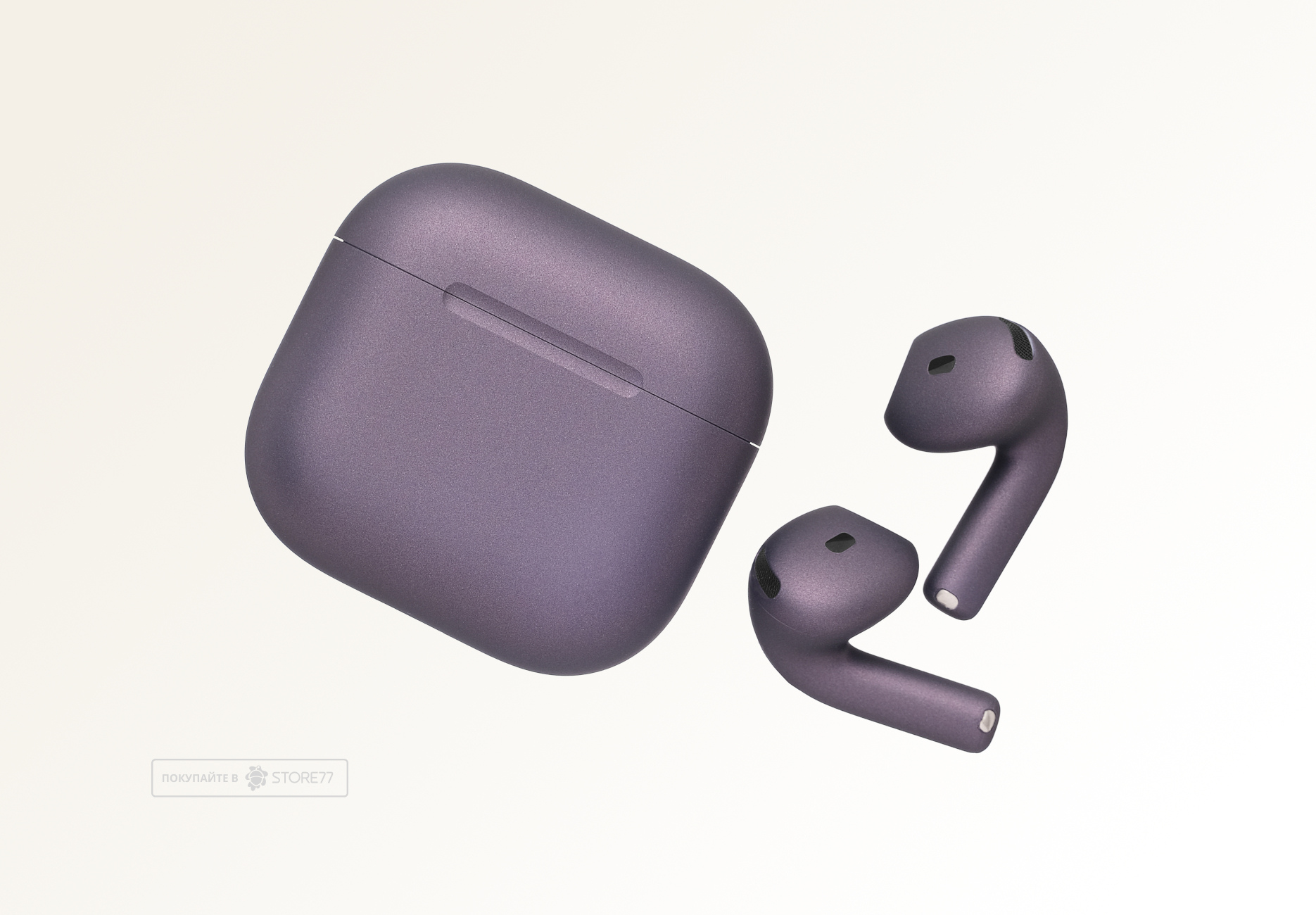 Беспроводные наушники Apple AirPods 5 беспроводная зарядка чехла (Глубокий фиолетовый)