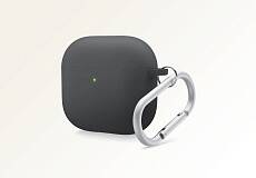 Чехол Elago для AirPods 4 Liquid Hybrid Hang case (Black)