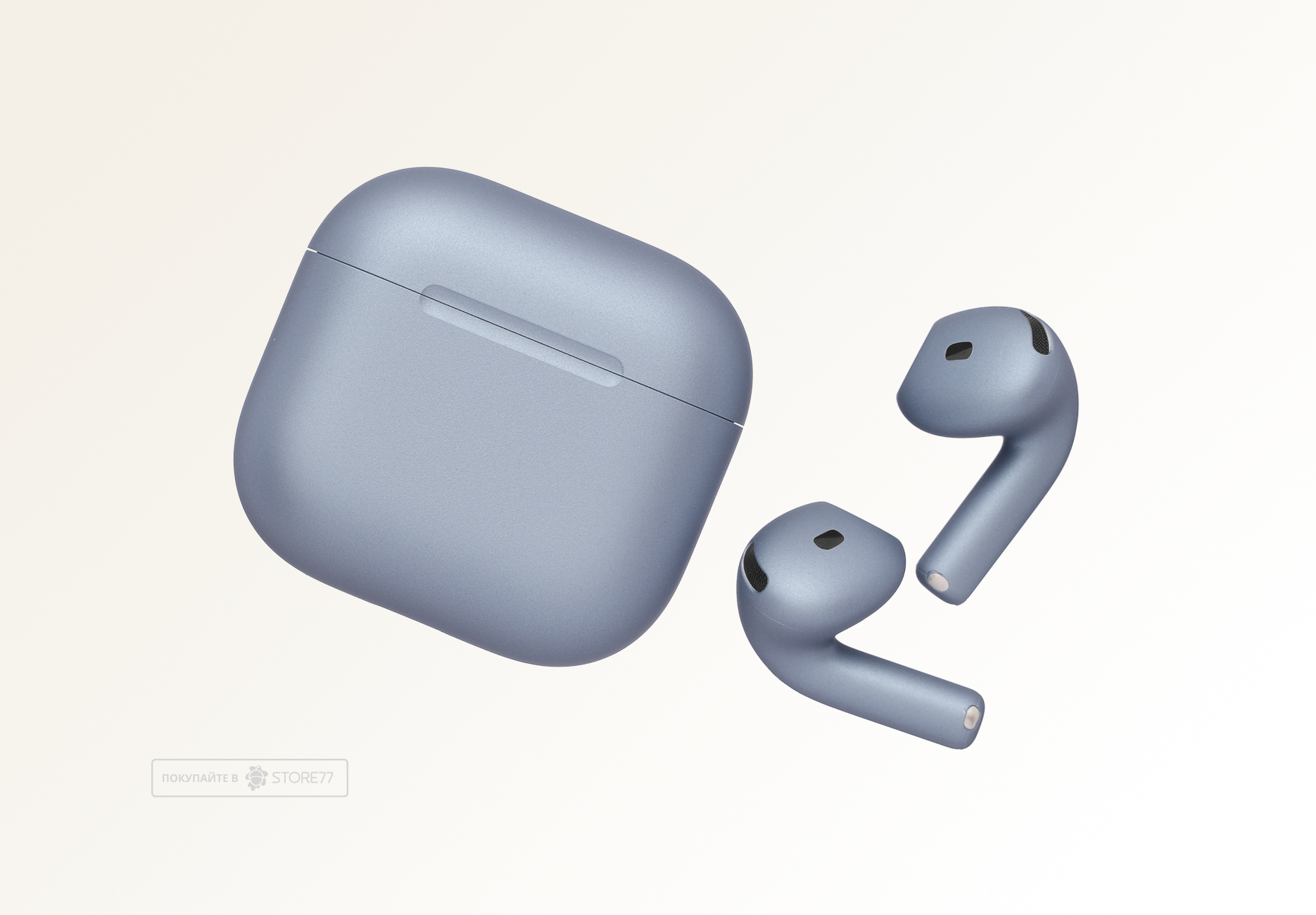 Беспроводные наушники Apple AirPods 5 беспроводная зарядка чехла (Ледниковый)