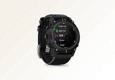 Умные часы Garmin Descent G2, 45.5 мм, корпус: черный (Black), с черным силиконовым ремешком (Black)