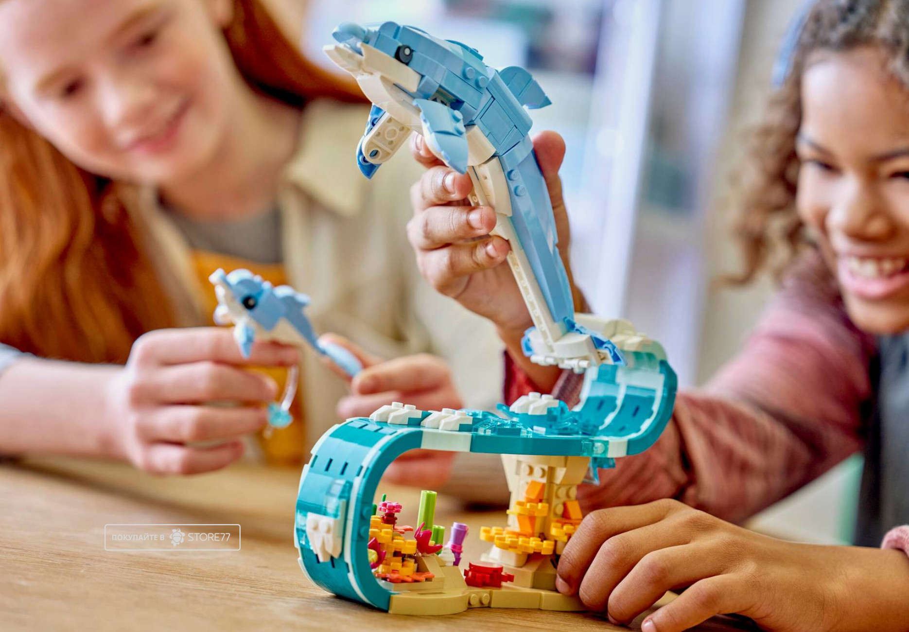 Конструктор LEGO Creator 3 в 1 31385 Красивые дельфины