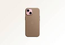 Чехол Apple FineWoven Magsafe для iPhone 15 (Taupe)