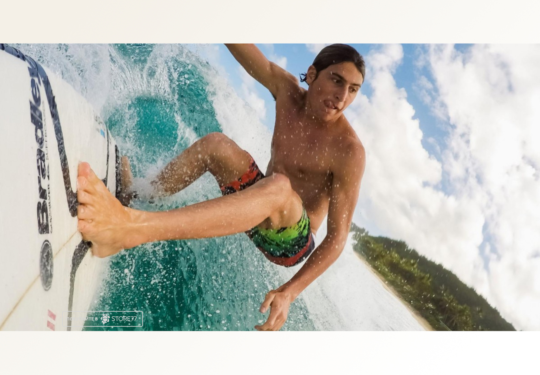 Крепления на доску для серфинга для экшен-камер GoPro, DJI, Insta360