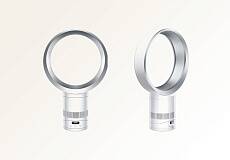 Настольный вентилятор Dyson AM12 (Белый/Серебристый) вилка EU