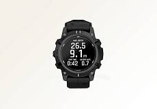 Умные часы Garmin Descent G2, 45.5 мм, корпус: черный (Black), с черным силиконовым ремешком (Black)