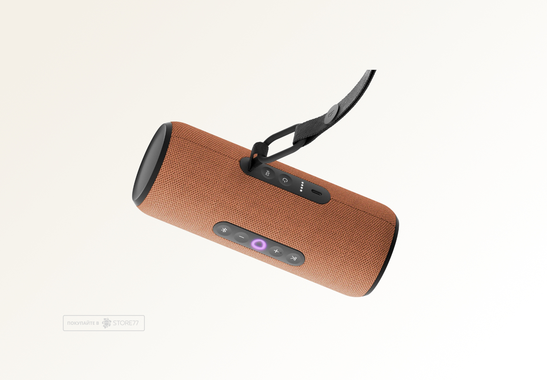 Умная портативная колонка Яндекс.Станция Стрит с Алисой (Оранжевая)