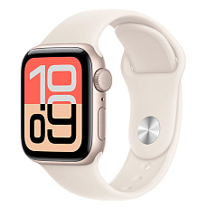 Часы Apple Watch SE 3 40mm Starlight Aluminium Case, Sport Band (Starlight) S/M