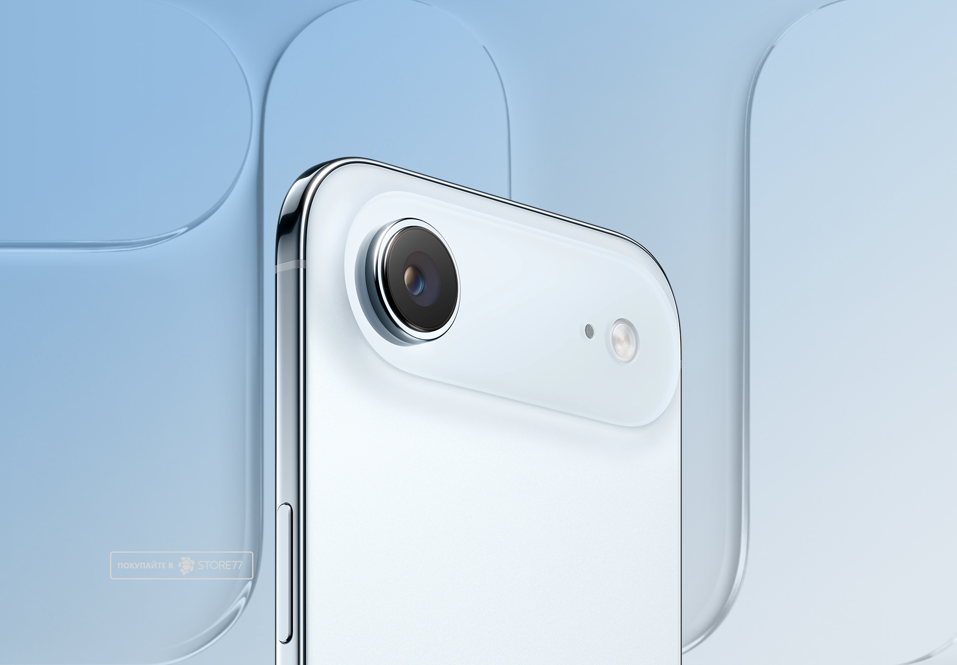 Телефон Apple iPhone Air 1 ТБ, eSim (электронная SIM-карта), цвет: небесно-голубой (Sky Blue)