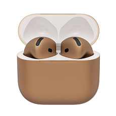Беспроводные наушники Apple AirPods 5 беспроводная зарядка чехла (Золотой)