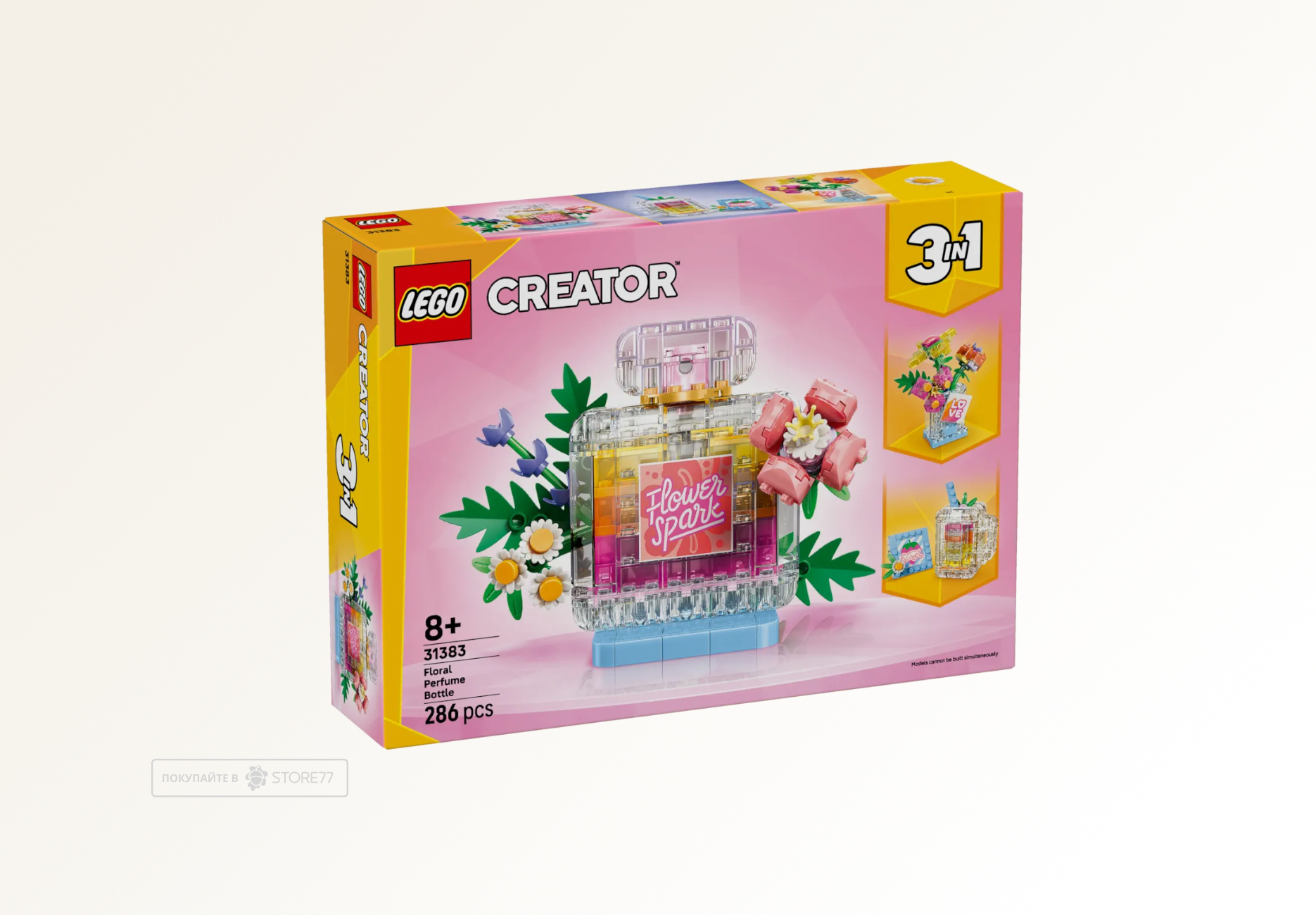 Конструктор LEGO Creator31383 Флакон духов с цветами