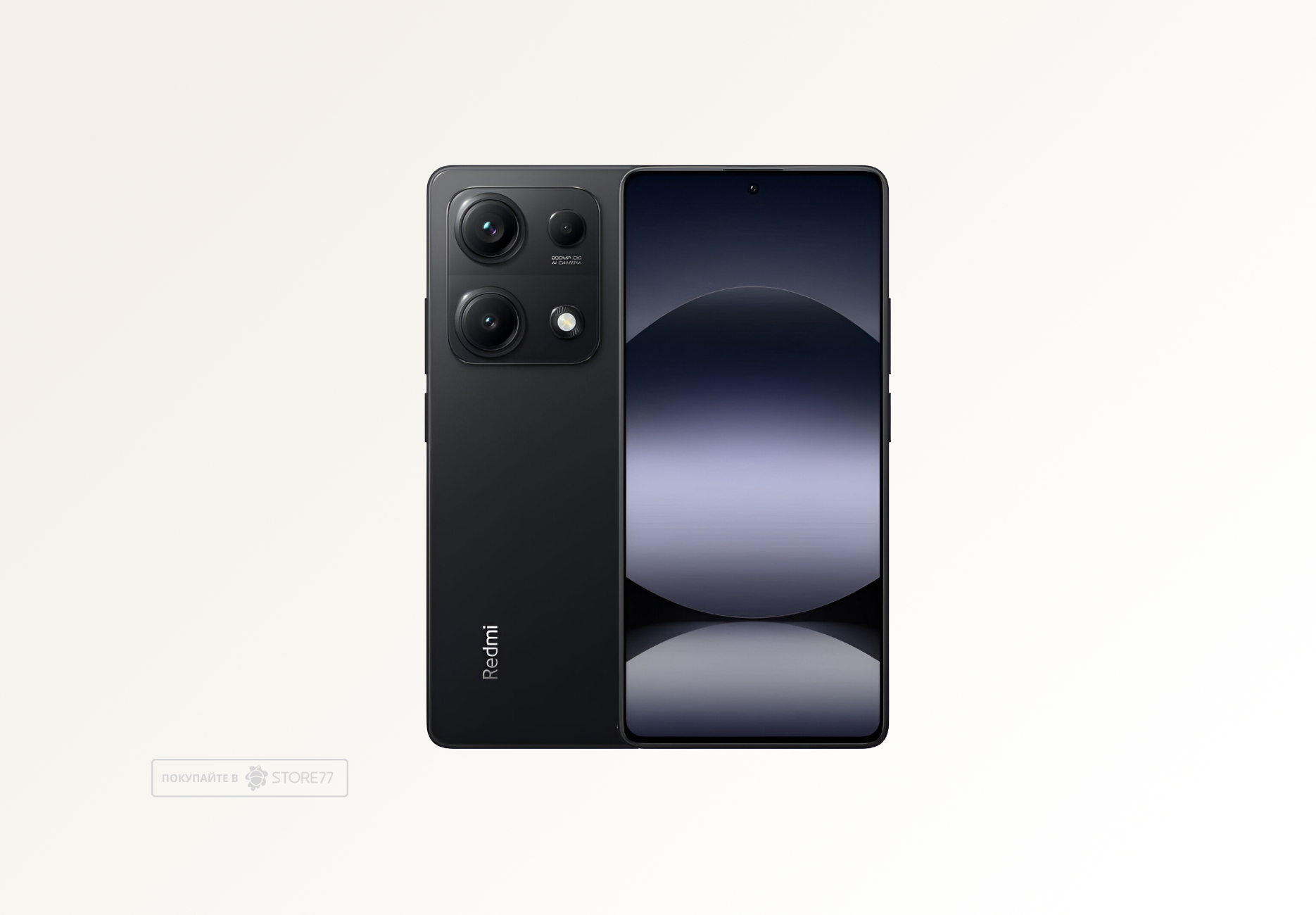 Телефон Xiaomi Redmi Note 14S 8/256 ГБ, цвет: полуночно-черный (Midnight Black)