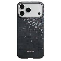 Чехол Pitaka Ultra-Slim Case Sakura Hours для iPhone 17 Pro Max/18 Pro Max, цвет: полуночно-черный (Midnight Black)
