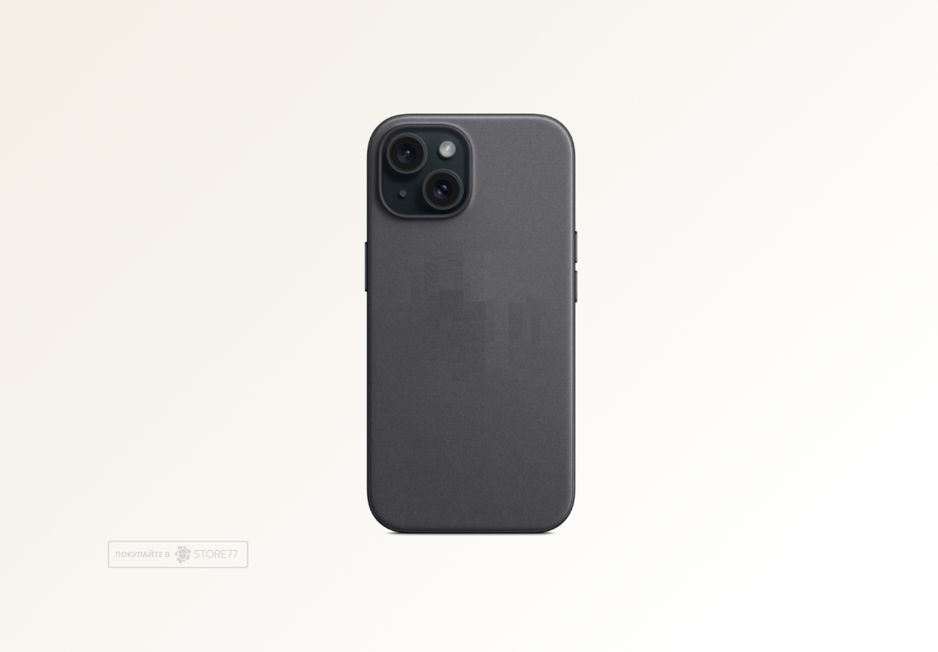 Чехол Тор с поддержкой MagSafe FineWoven Case для iPhone 15 Plus (Черный)