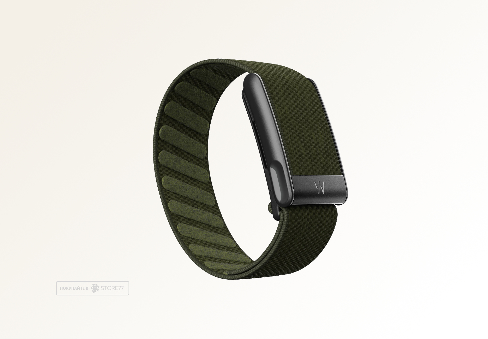 Ремешок плетеный для браслета Whoop MG LIFE SuperKnit, цвет: лесной зеленый (Forest)