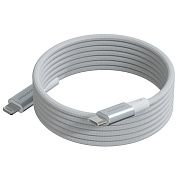 Кабель магнитный Magssory Link USB-C - Lightning, 60 Вт, 1.2 м (Белый)