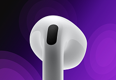 Беспроводные наушники Apple AirPods 4 MXP63