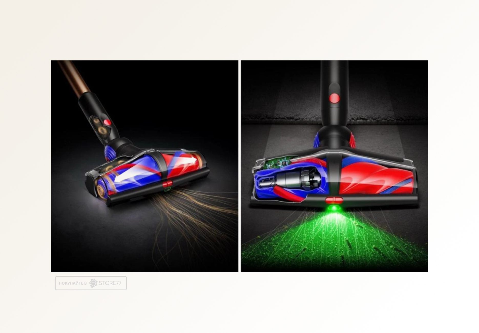 Беспроводной пылесос Dyson V16 Piston Animal, цвет: Черный/Медный (Black/Copper) вилка EU