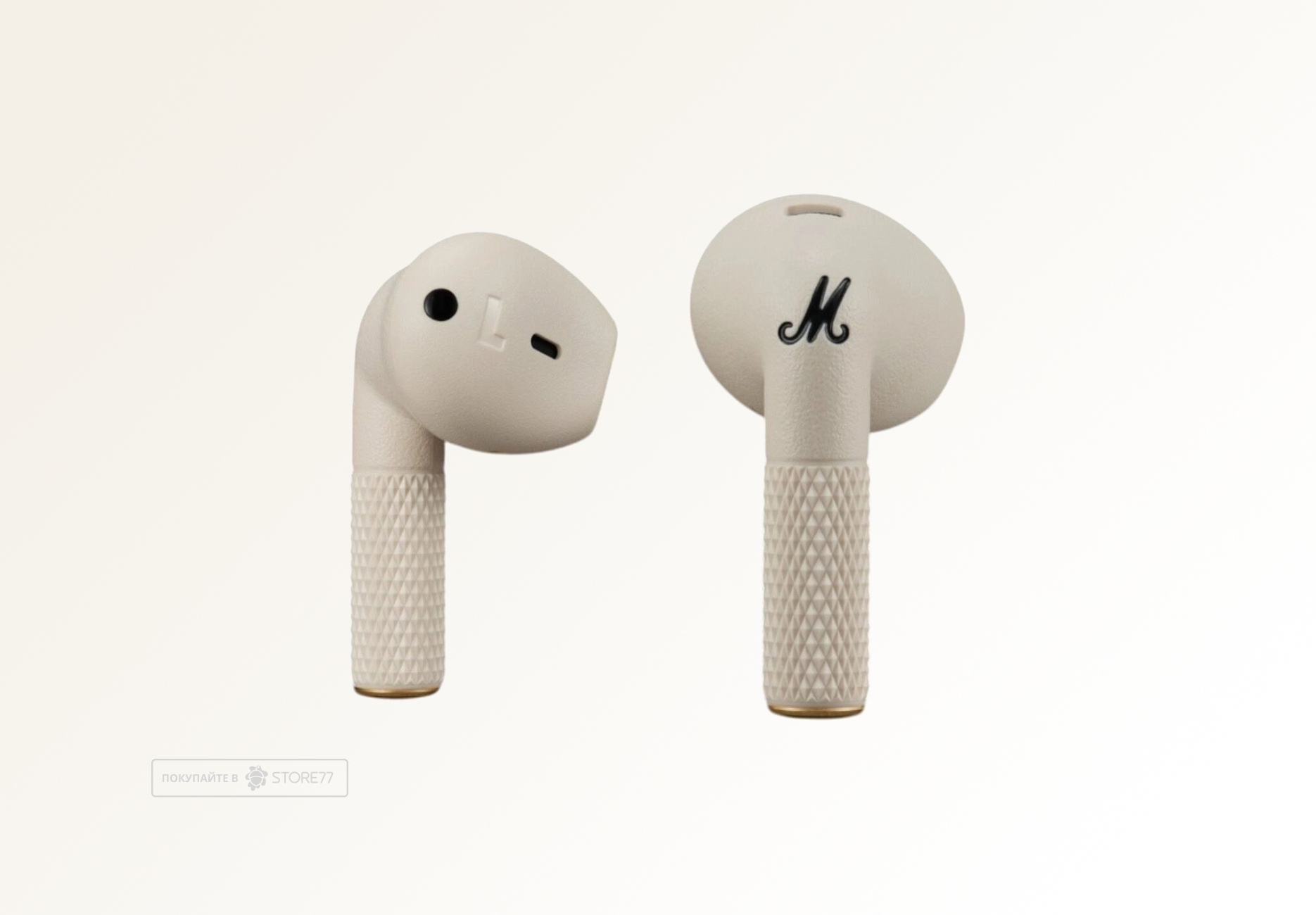 Беспроводные наушники Marshall Minor 4 (Кремовые)